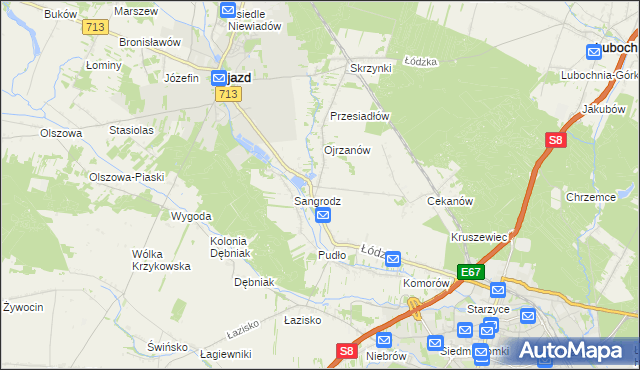 mapa Tobiasze, Tobiasze na mapie Targeo