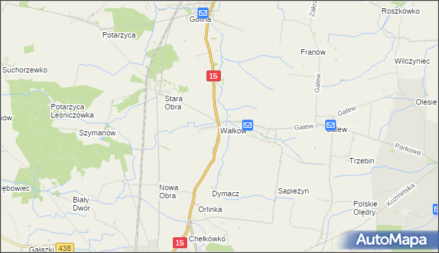 mapa Wałków, Wałków na mapie Targeo