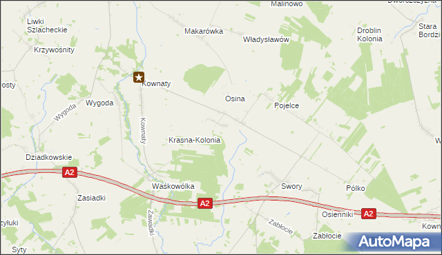 mapa Cełujki, Cełujki na mapie Targeo