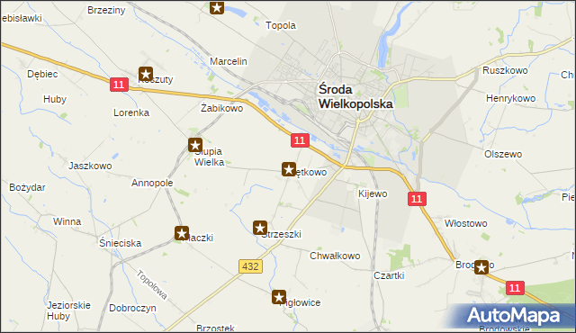 mapa Pętkowo, Pętkowo na mapie Targeo