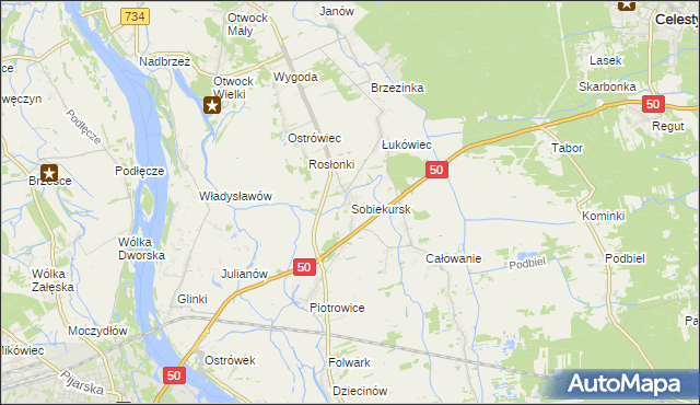 mapa Sobiekursk, Sobiekursk na mapie Targeo