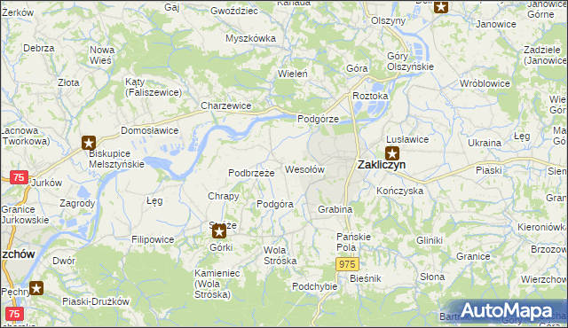 mapa Wesołów, Wesołów na mapie Targeo