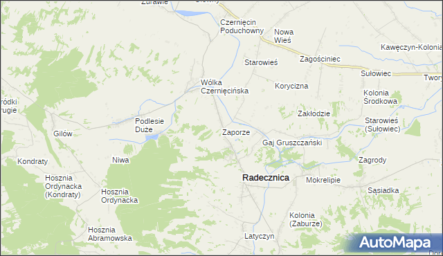 mapa Zaporze, Zaporze na mapie Targeo