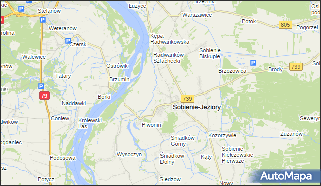 mapa Radwanków Królewski, Radwanków Królewski na mapie Targeo