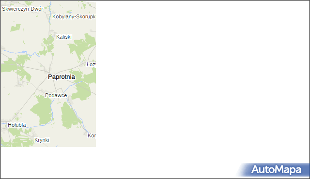 mapa Pniewiski, Pniewiski na mapie Targeo