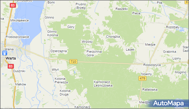 mapa Józefów-Wiktorów, Józefów-Wiktorów na mapie Targeo