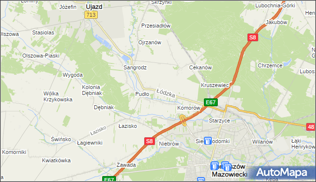 mapa Zaborów Pierwszy, Zaborów Pierwszy na mapie Targeo