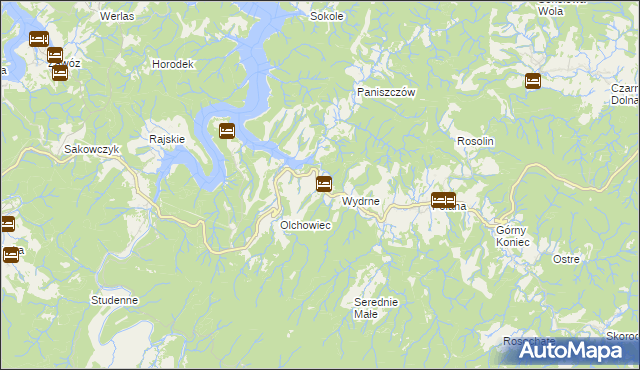 mapa Chrewt, Chrewt na mapie Targeo