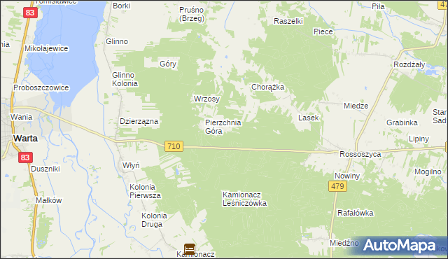 mapa Józefów-Wiktorów, Józefów-Wiktorów na mapie Targeo