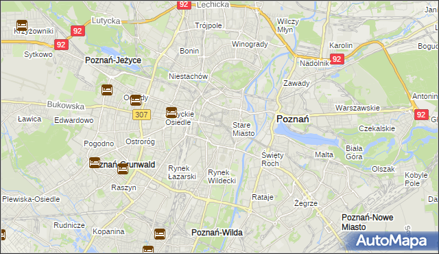 mapa Święty Marcin, Święty Marcin na mapie Targeo