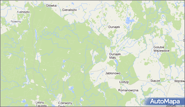 mapa Wierzbianki, Wierzbianki na mapie Targeo