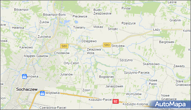 mapa Nowe Mostki, Nowe Mostki na mapie Targeo