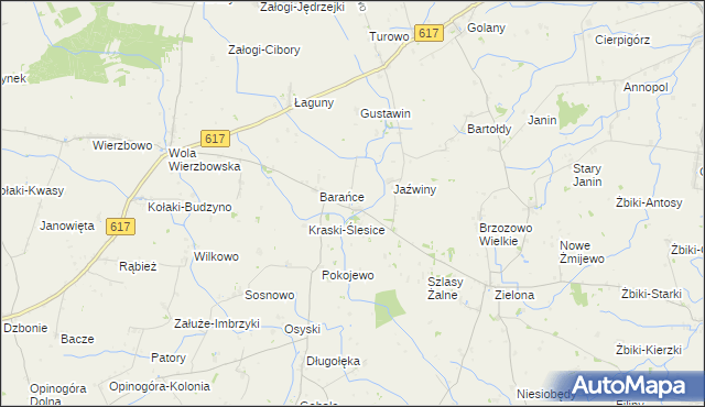 mapa Pęczki-Kozłowo, Pęczki-Kozłowo na mapie Targeo