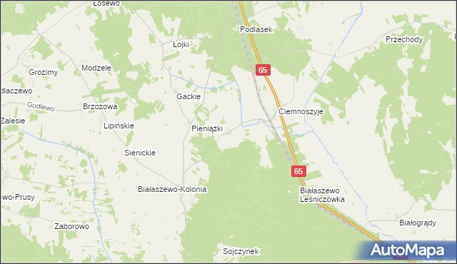 mapa Brzozowa Wólka, Brzozowa Wólka na mapie Targeo