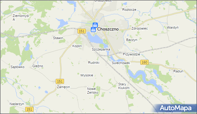 mapa Gostyczyn, Gostyczyn na mapie Targeo