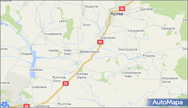 mapa Igłowice gmina Namysłów, Igłowice gmina Namysłów na mapie Targeo