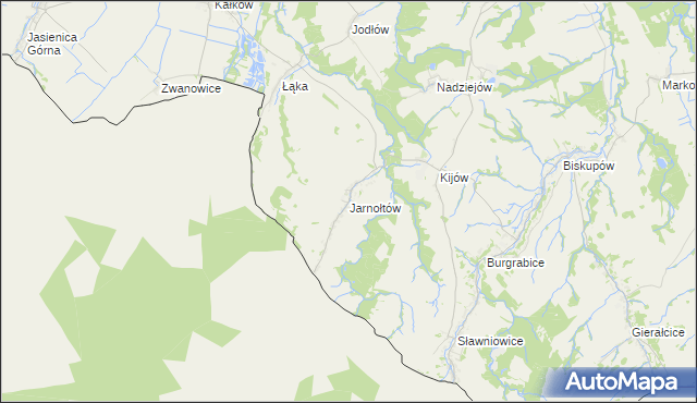 mapa Jarnołtów gmina Otmuchów, Jarnołtów gmina Otmuchów na mapie Targeo