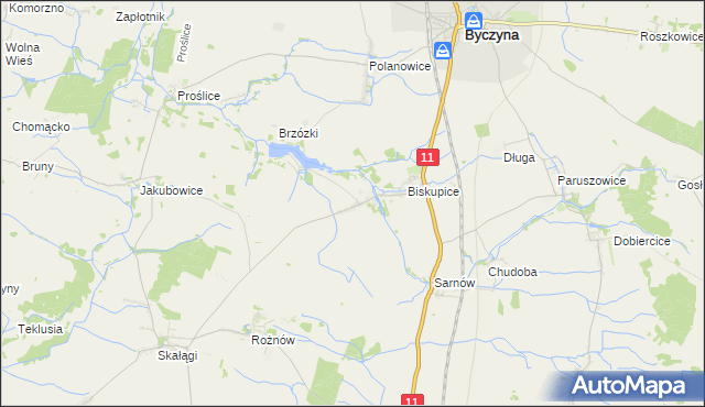 mapa Kochłowice, Kochłowice na mapie Targeo