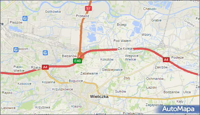 mapa Kokotów, Kokotów na mapie Targeo