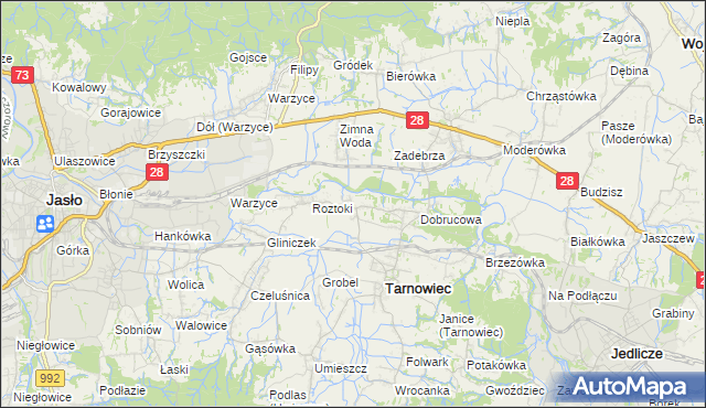 mapa Sądkowa, Sądkowa na mapie Targeo