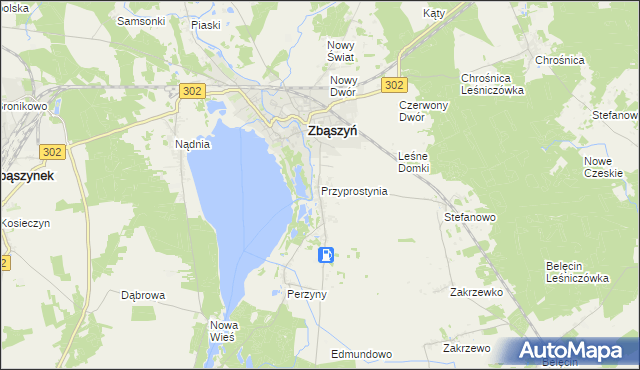 mapa Przyprostynia, Przyprostynia na mapie Targeo