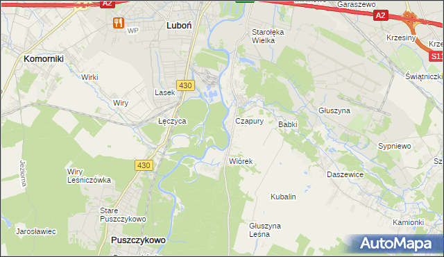 mapa Kątnik, Kątnik na mapie Targeo