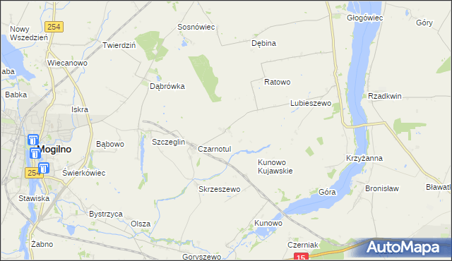 mapa Białotul, Białotul na mapie Targeo
