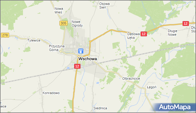 mapa Przyczyna Dolna, Przyczyna Dolna na mapie Targeo