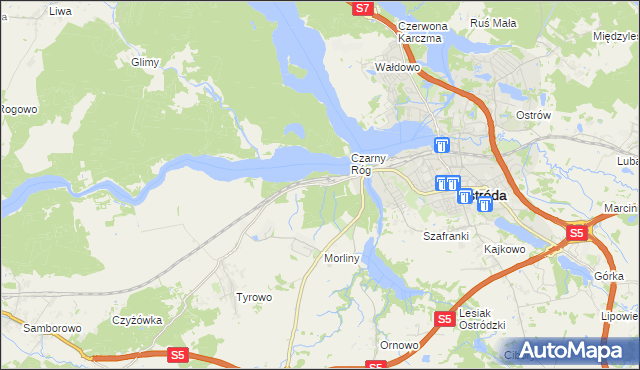 mapa Przylądek, Przylądek na mapie Targeo