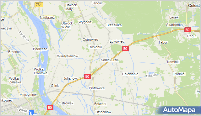 mapa Sobiekursk, Sobiekursk na mapie Targeo