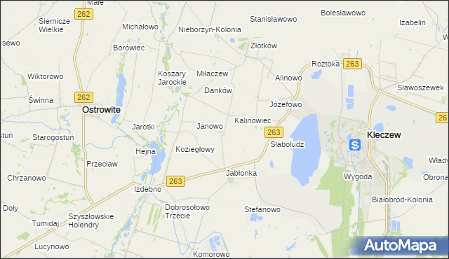 mapa Danków A, Danków A na mapie Targeo