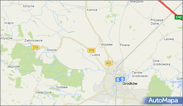 mapa Lubcz gmina Grodków, Lubcz gmina Grodków na mapie Targeo