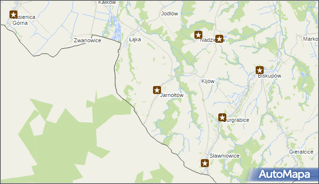 mapa Jarnołtów gmina Otmuchów, Jarnołtów gmina Otmuchów na mapie Targeo