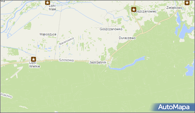 mapa Kijów gmina Drezdenko, Kijów gmina Drezdenko na mapie Targeo