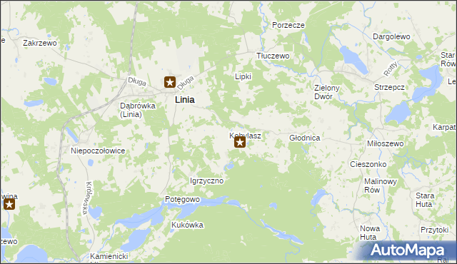 mapa Kobylasz, Kobylasz na mapie Targeo