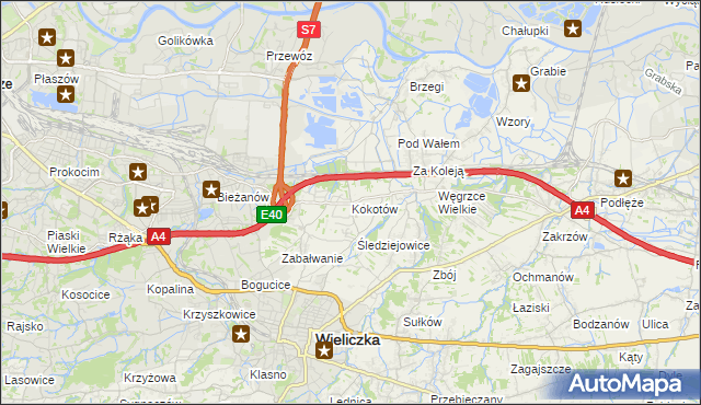 mapa Kokotów, Kokotów na mapie Targeo