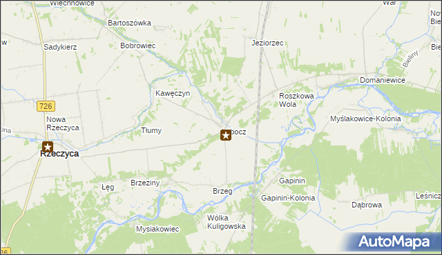 mapa Lubocz, Lubocz na mapie Targeo