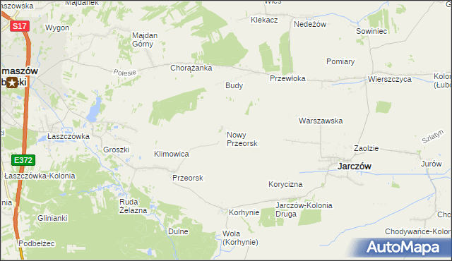 mapa Nowy Przeorsk, Nowy Przeorsk na mapie Targeo