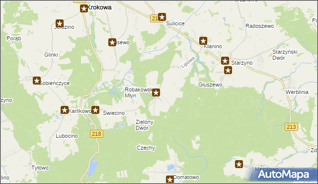 mapa Połchówko, Połchówko na mapie Targeo