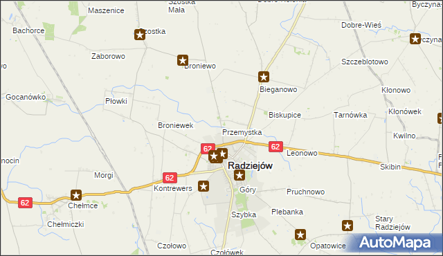mapa Przemystka, Przemystka na mapie Targeo