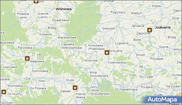 mapa Przenosza, Przenosza na mapie Targeo