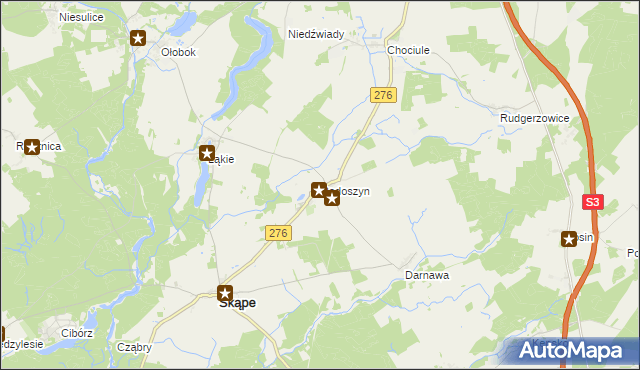 mapa Radoszyn, Radoszyn na mapie Targeo