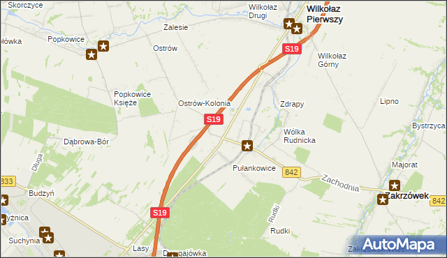 mapa Rudnik-Kolonia, Rudnik-Kolonia na mapie Targeo