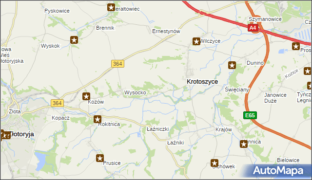 mapa Rzymówka, Rzymówka na mapie Targeo