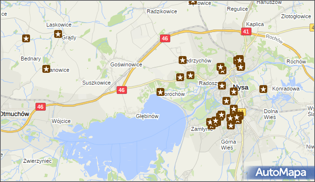 mapa Skorochów, Skorochów na mapie Targeo