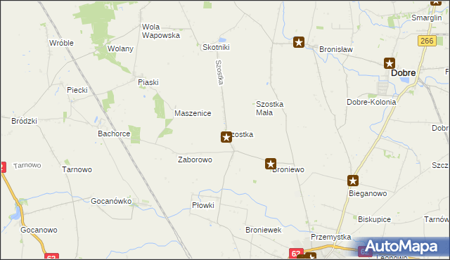 mapa Szostka, Szostka na mapie Targeo