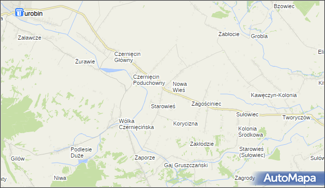 mapa Gruszka Zaporska, Gruszka Zaporska na mapie Targeo