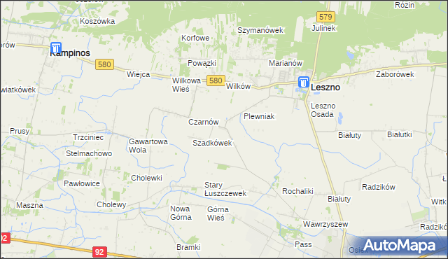 mapa Podrochale, Podrochale na mapie Targeo