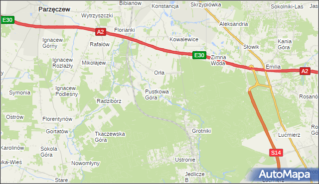 mapa Duraj, Duraj na mapie Targeo