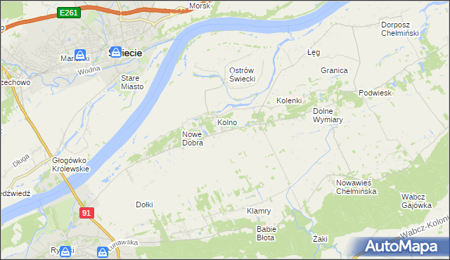 mapa Górne Wymiary, Górne Wymiary na mapie Targeo
